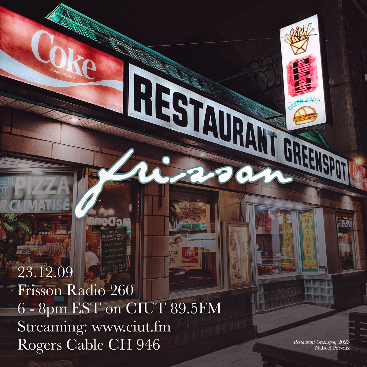 Frisson Radio 260 artwork